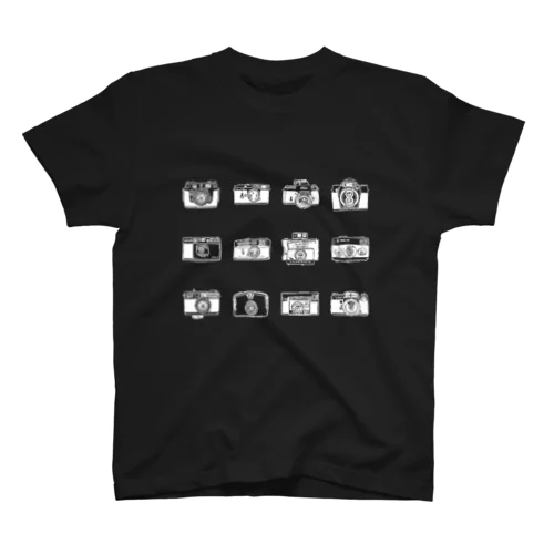 12camera（白） Regular Fit T-Shirt