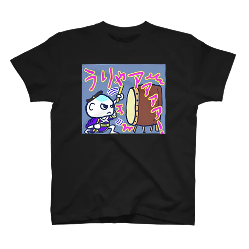 気合いのお侍さん。 スタンダードTシャツ