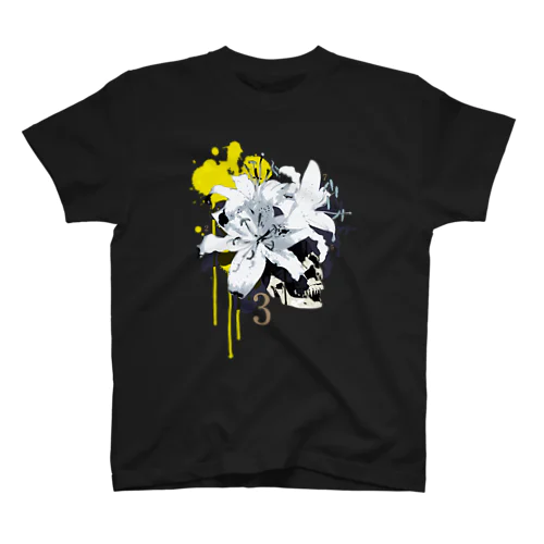Lily Skull [Yellow] 티셔츠