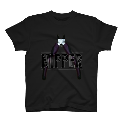 NIPPER×ニッパー（ライン有り） Regular Fit T-Shirt