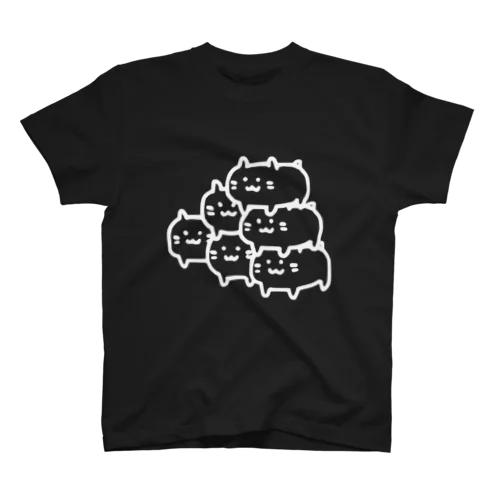 ピラミッドハムスター（白線） スタンダードTシャツ