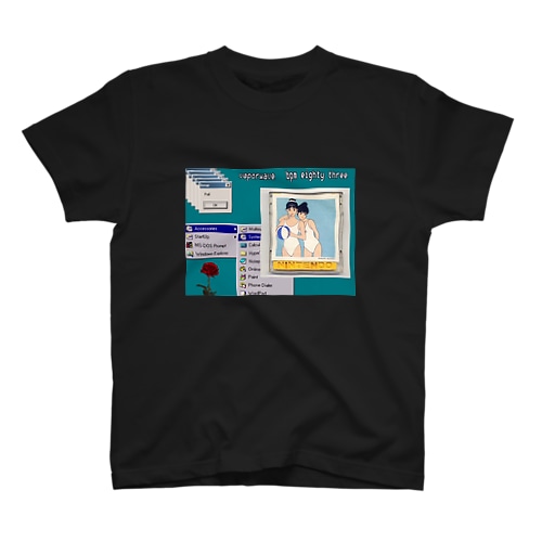 vaporwave bpm83  Tee Regular Fit T-Shirt