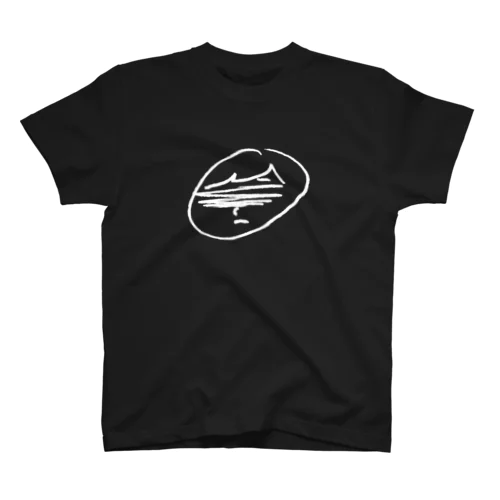 ARuFaふにゃイラスト（黒・ロゴ無） スタンダードTシャツ