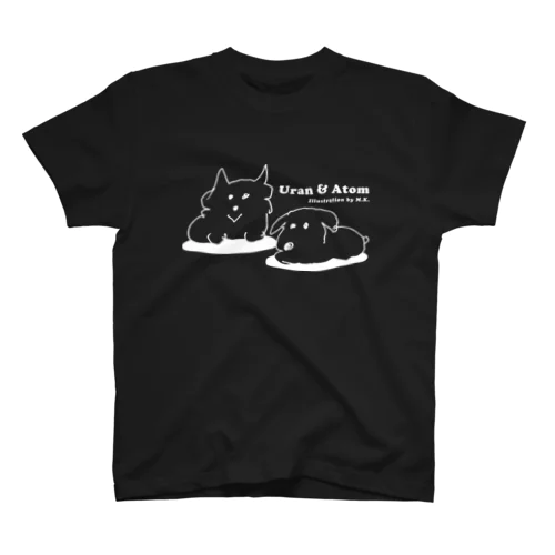 ウランとアトム（ホワイト） スタンダードTシャツ