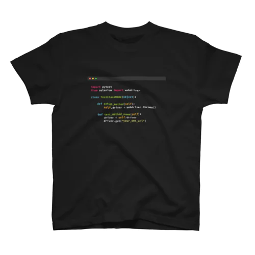 monokai（透過） スタンダードTシャツ