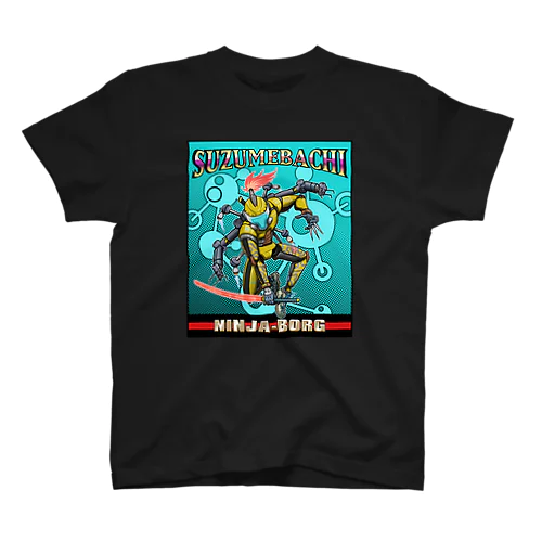 SUZUMEBACHI -NINJA BORG- Regular Fit T-Shirt