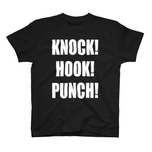 KNOCK! HOOK! PUNCH! Regular Fit T-Shirt