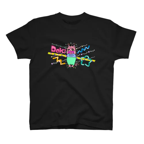 Dokiっとキャット(ピンク) スタンダードTシャツ