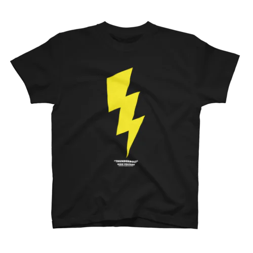 thunderbolt 黒ベース Regular Fit T-Shirt