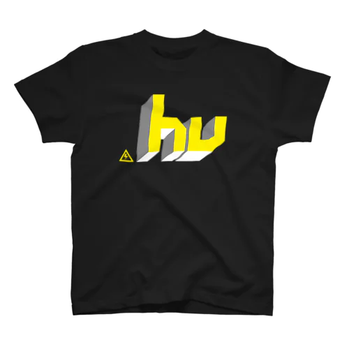 hv 黒 Regular Fit T-Shirt