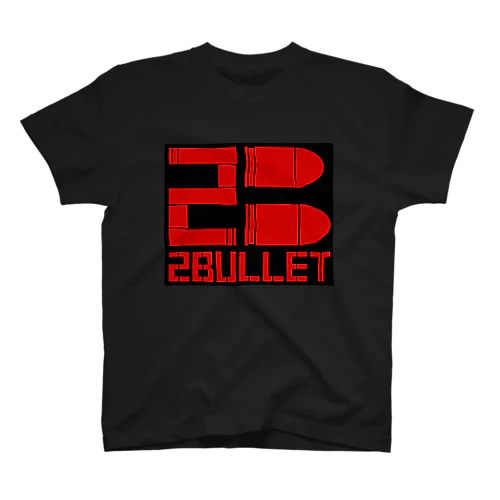 2Bullet "Red&Black" Regular Fit T-Shirt