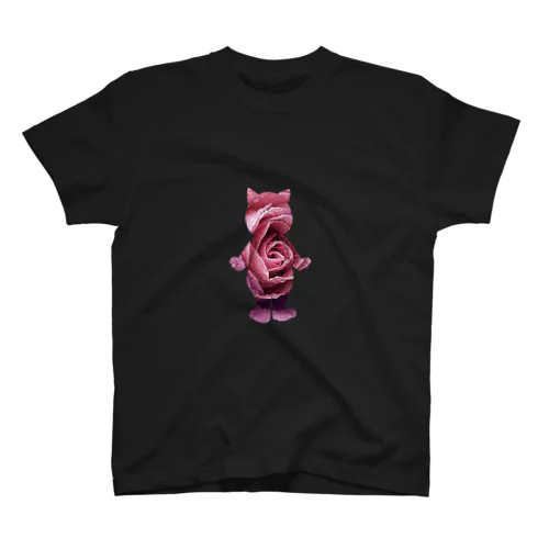 薔薇猫 Regular Fit T-Shirt