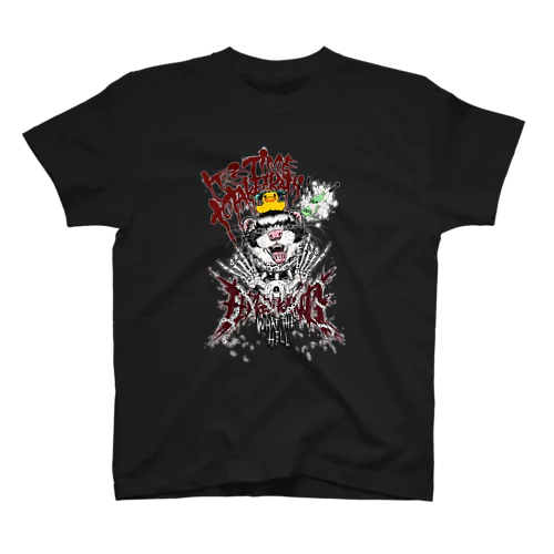 Heavy metal ferret スタンダードTシャツ