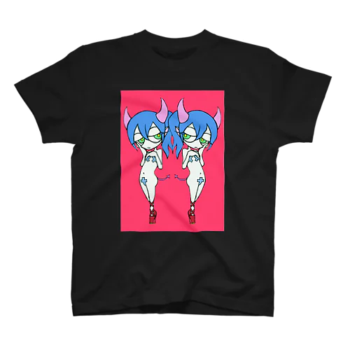 双子悪魔ちゃん スタンダードTシャツ