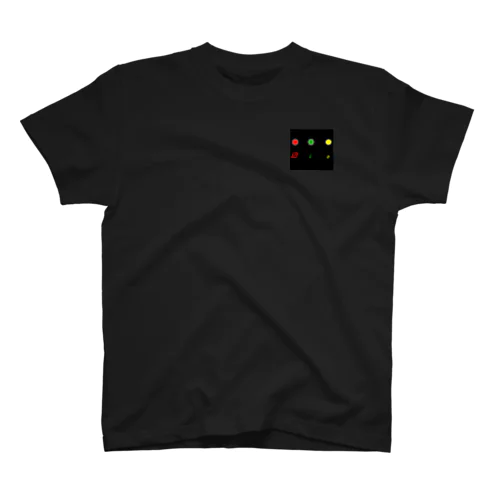 BLACK  3 Regular Fit T-Shirt