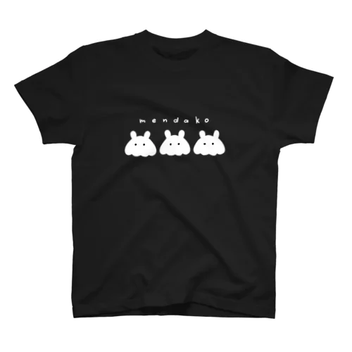 白いメンダコたち スタンダードTシャツ