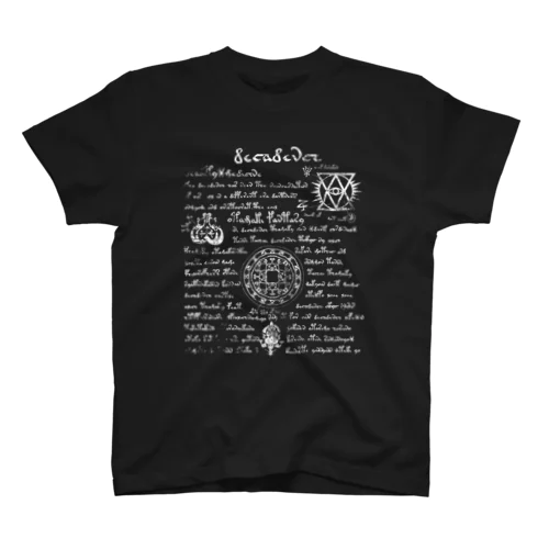 Grimoire of Thamaky(noir) スタンダードTシャツ