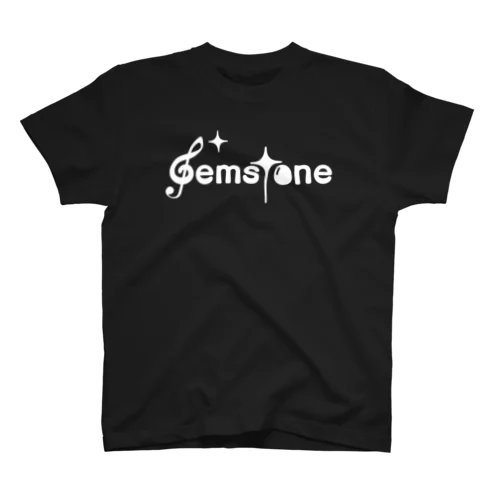 Gemstone（白ロゴ） スタンダードTシャツ