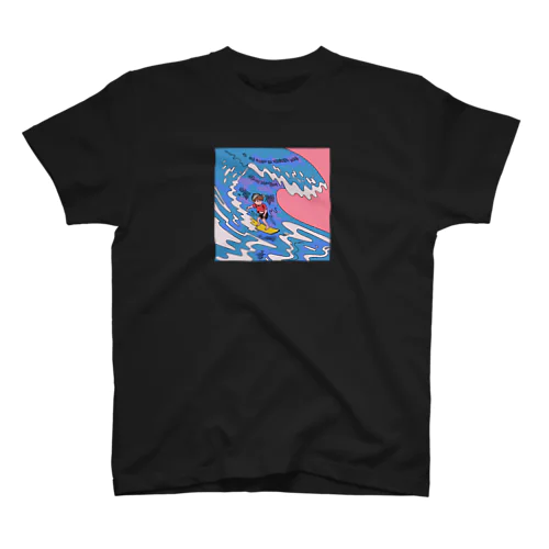 帽子脱がないクン(サーフィン) Regular Fit T-Shirt