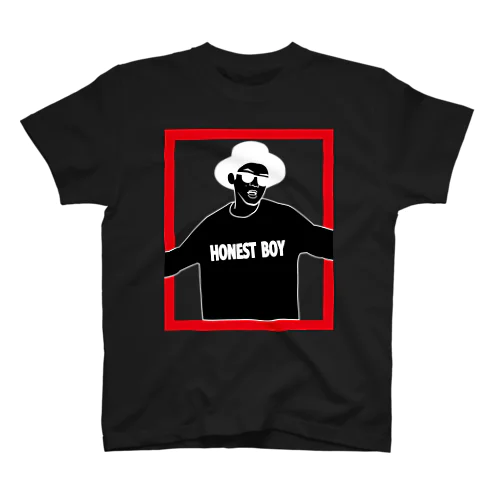 HONEST BOYBLACK スタンダードTシャツ