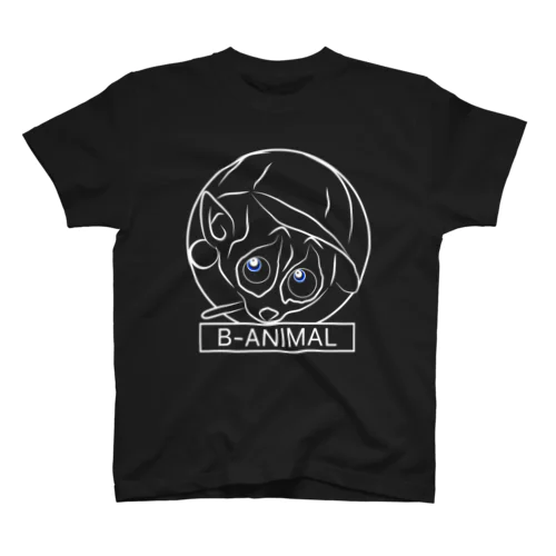 B-ANIMAL スローロリス Regular Fit T-Shirt