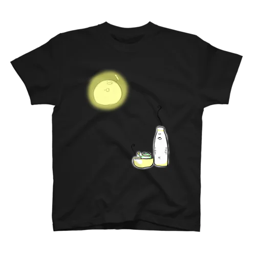 月と徳利と乾杯 Regular Fit T-Shirt