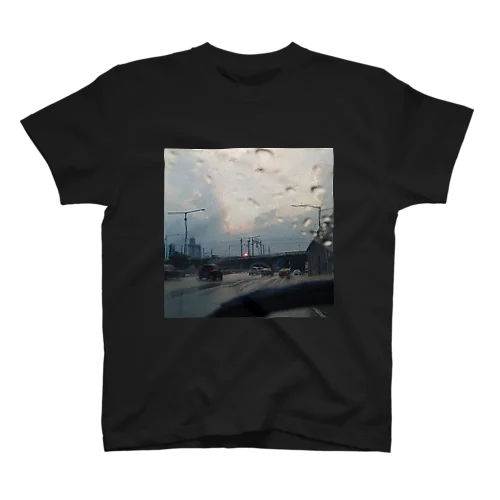 rain road Regular Fit T-Shirt