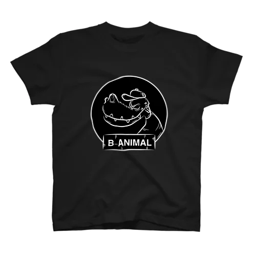 B-ANIMAL ワニ Regular Fit T-Shirt