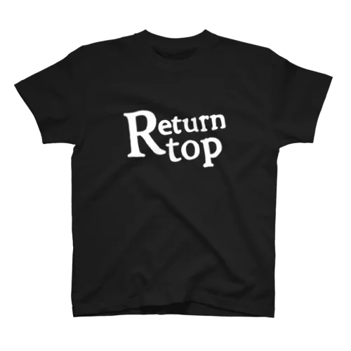 ReturnTop White スタンダードTシャツ