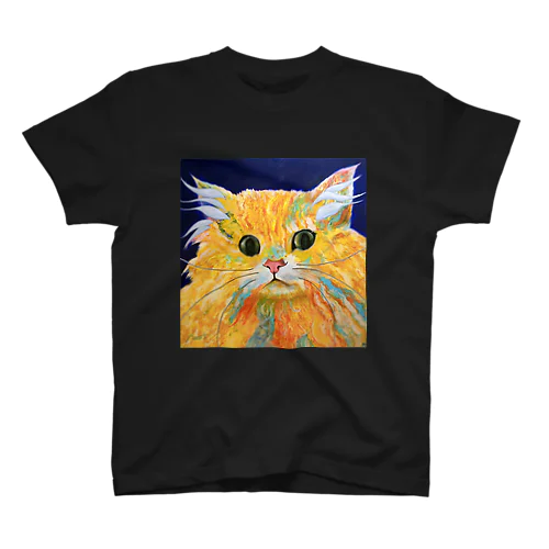 Orange Calcite Cat（オレンジ カルサイト キャット） Regular Fit T-Shirt
