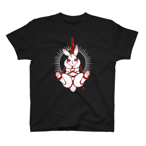 吊り緊縛ウサギ：白 Regular Fit T-Shirt