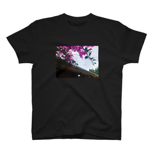 ブーゲンビリアの花が咲いた Regular Fit T-Shirt