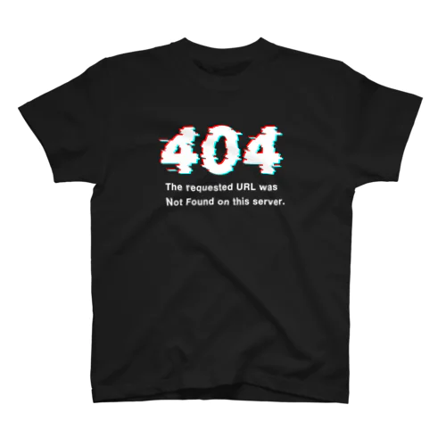 404 Not Found スタンダードTシャツ