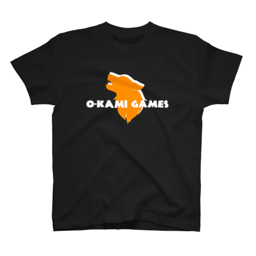 O-KAMI GAMES オレンジロゴ  Regular Fit T-Shirt