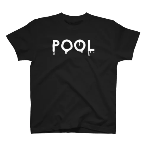 Melty Pool White Regular Fit T-Shirt