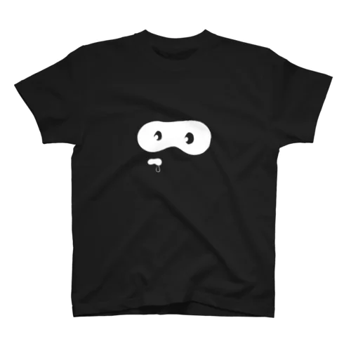  ぽんちゃんの鼻水（白毛） スタンダードTシャツ