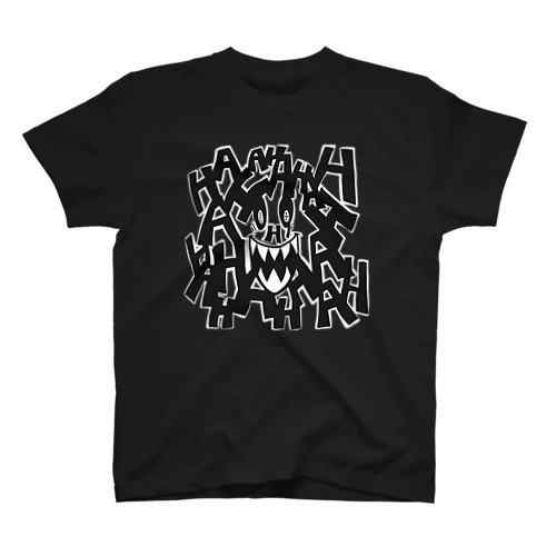 スカルイメージデザイン『HAHAHA』 スタンダードTシャツ