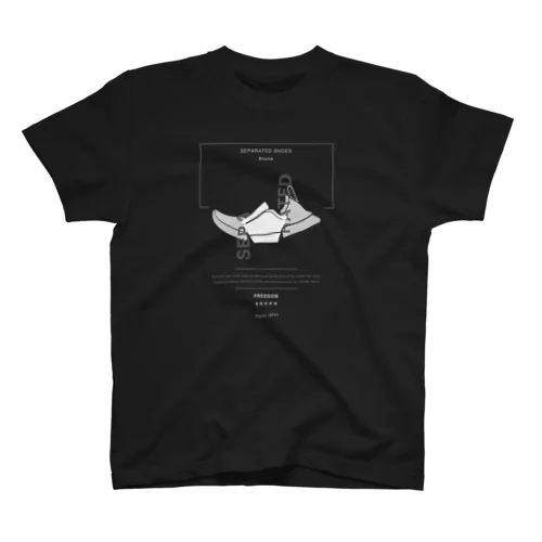 Separated Shoes ll Black Regular Fit T-Shirt