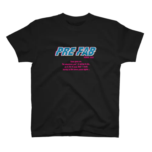 PREFAB / Back to the prefab Regular Fit T-Shirt