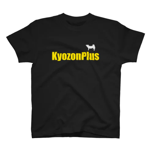 柴犬　イエローロゴ　kyozonplus Regular Fit T-Shirt