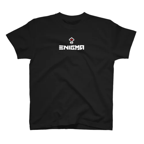 ENIGMA シンボル＋白ロゴ Regular Fit T-Shirt