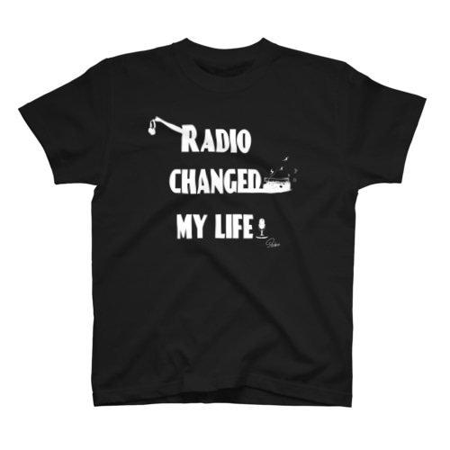 RCML ホワイトプリント Regular Fit T-Shirt