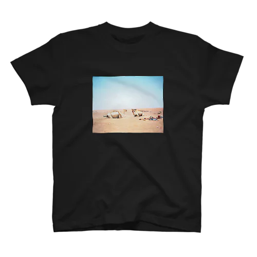 Oman's journey_camel Regular Fit T-Shirt