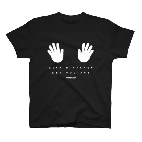 keep distance (hand) bk スタンダードTシャツ