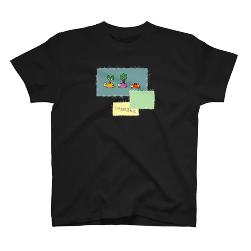 やさいのきれはしカメくん スタンダードTシャツ