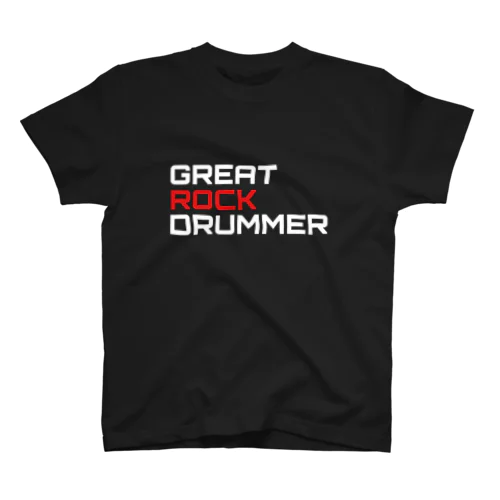 GREAT ROCK ＤＲＵＭＭＥR スタンダードTシャツ