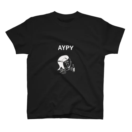 AYPY【白線】 Regular Fit T-Shirt