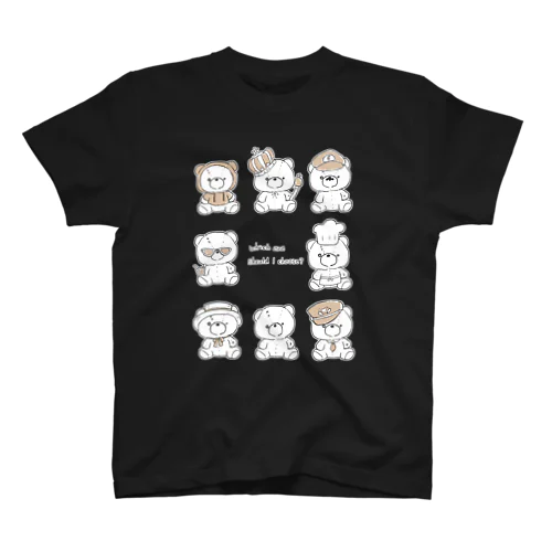 くまいっぱい Regular Fit T-Shirt