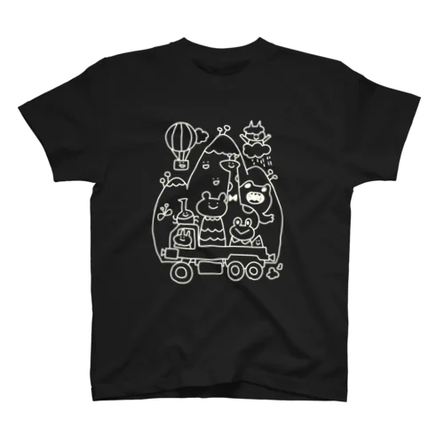 イカツイクルマ白線 スタンダードTシャツ