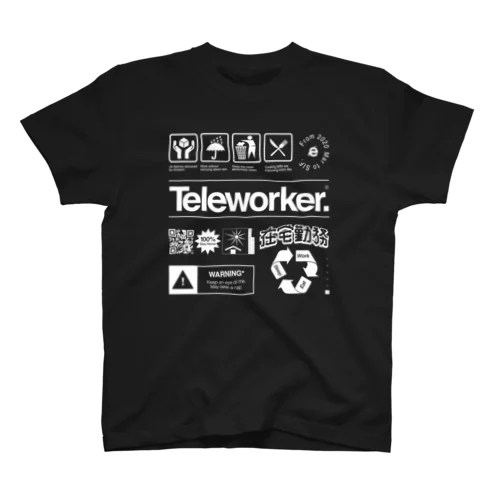 Teleworker T-shirt スタンダードTシャツ